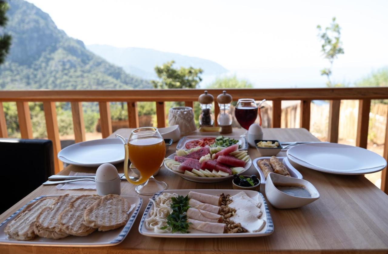 Hotel Goat Bungalow And Camping Faralya Exterior foto